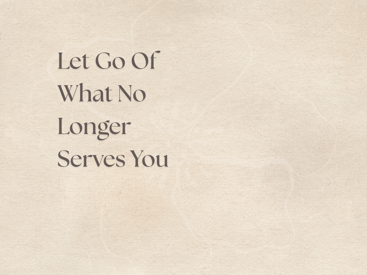 Letting Go Guided Journal - Digital PDF