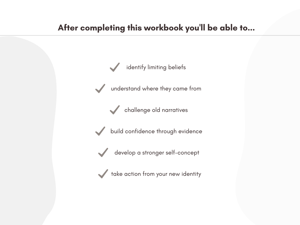 Belief Reset Guided Workbook - Digital PDF
