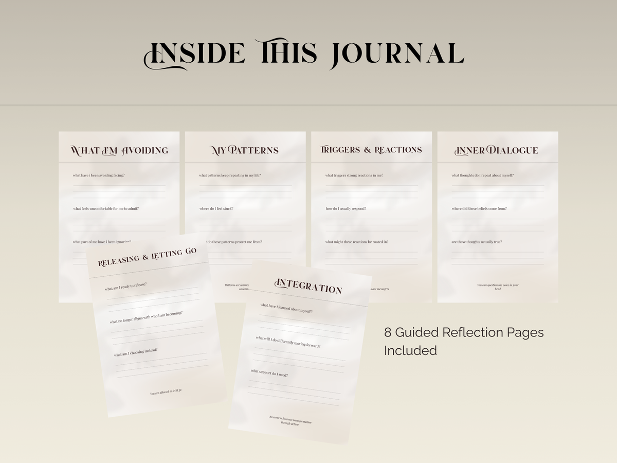Shadow Work Guided Journal - Digital PDF