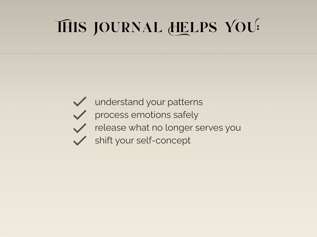 Shadow Work Guided Journal - Digital PDF