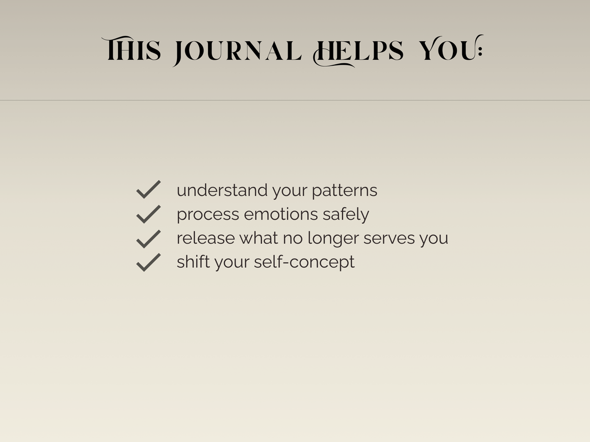 Shadow Work Guided Journal - Digital PDF